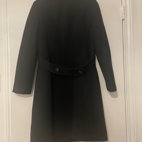 J. Crew Black Wool Coat - Picture 2 of 3